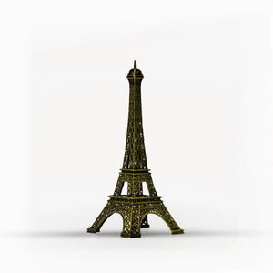 Paris Eiffel Tower Iron Craft Architecture Model Desktop/Home Decoration Art Gift/Bronze/Home Décor/Office Décor